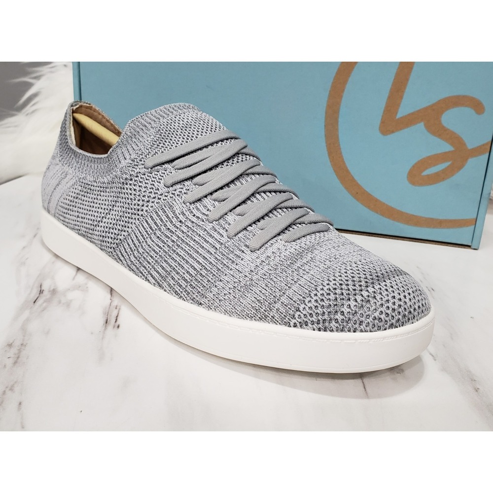 NEW SIZE 7.5‎ LifeStride Women's Esme 2 Grey knit Slip-On Sneakers Shoes